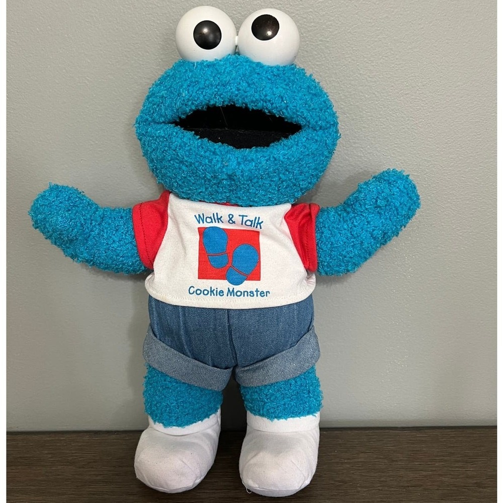 Tyco Cookie Monster Walk & Talk Plush